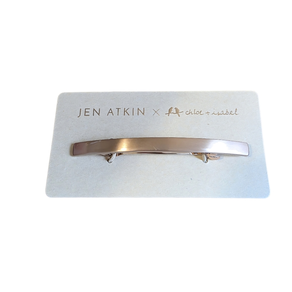 Jen Atkin x Chloe + Isabel Gold Tone Hair Barrette - Picture 2 of 4